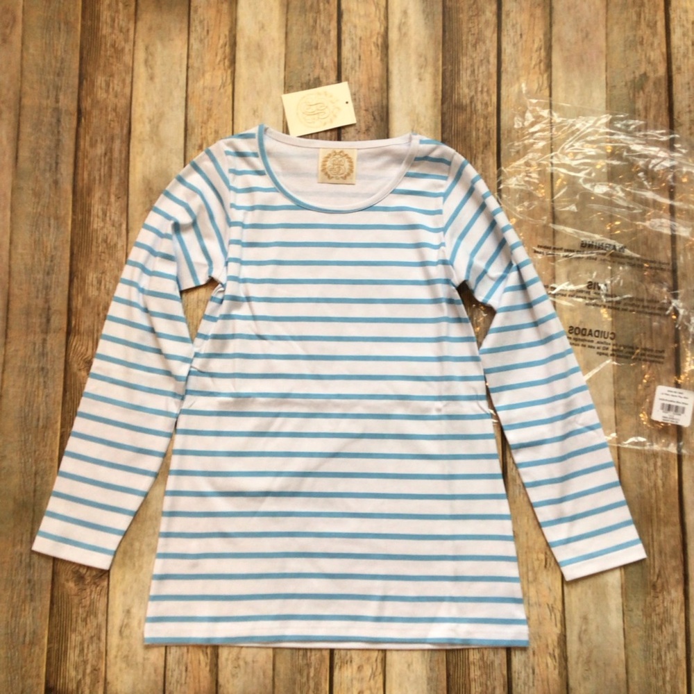 NWT Beaufort Bonnet TBBC Play Stipe Plain Jayne Play Shirt